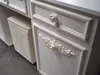 Barock Schminktisch Nora mit Spiegel in Weiß / Beige Produktbild-Vorschau 2