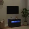 A TV stand with a television mounted above it, in a room setting. Podgląd zdjęcia produktu