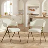 Lot de 2 chaises de salle à manger COLAMY – design Voir les images du produit 2