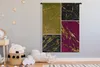 MuchoWow® Wandteppich Wandbehang Marmor - Gold - Luxus Produktbild-Vorschau 3