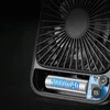 USB ventilátor napájaný batériou, tichý mini stolný Náhľad obrázku produktu 8
