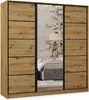 Masseno Schiebetürenschrank PINA 200/205/58 cm Produktbild-Vorschau 1