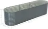Lit surélevé de jardin 320x80x81 cm Acier galvanisé gris Voir les images du produit 12