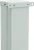 A close-up view of the top of a gray retractable side awning post. Náhled obrázku produktu