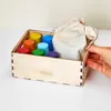 Ulanik Holzset "Regenbogen: Pilze" Produktbild-Vorschau 6