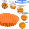 8er-Pack Silikon-Backformen, antihaftbeschichtete Produktbild-Vorschau 4