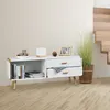 Relaxdays Sideboard abgerundet mit 2 Schubladen, langes Produktbild-Vorschau 3