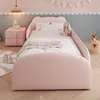 MODFU Kinderbett Einzelbett 90x200 mit farblich passendem Produktbild-Vorschau 2