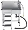 Hundewaschstation aus Edelstahl, 870x488x1025 mm Produktbild-Vorschau 10