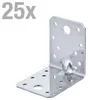 Alberts 25 x Schwerlast-Winkelverbinder mit Sicke 70x70x55 Produktbild-Vorschau 1