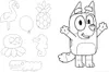 Bluey Puzzle Dobrodružstvo 15 dielikov Jednoduché puzzle Náhľad obrázku produktu 3