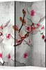 3-teiliger Doppelseitiger Vlies Paravent - Concrete Orchid Produktbild-Vorschau 1