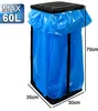 Support pour sac poubelle noir max. 60 litres Porte sac Voir les images du produit 4