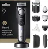 Braun BeardTrimmer 9 BT9560, Bateria, Czarny, Szary Podgląd zdjęcia produktu 1