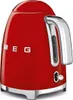 Close-up shot of a red electric kettle. Náhled obrázku produktu