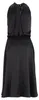 Vera Mont Damen Cocktailkleid mit Stehkragen Schwarz,42 Produktbild-Vorschau 4