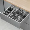 metaltex Schubladen-Organizer Multi-Fit ABS grau Produktbild-Vorschau 5