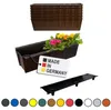 BURI 6 inserts de jardinières pour palettes Euro avec tapis Voir les images du produit 1