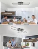 ZMH Ventilateur de plafond 94 cm avec éclairage, 6 Voir les images du produit 5