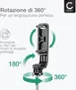 2-in-1 Bastone da selfie & cavalletto - asta telescopia Anteprima dell’immagine prodotto 3