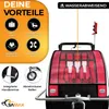 SAMAX 360° drehbarer Fahrradanhänger 2in1 Jogger - in Rot - Produktbild-Vorschau 6
