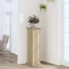 vidaXL Stojan na rostliny Sonoma dub 33x33x100 cm materiál Náhled obrázku produktu 2
