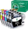 A set of ink cartridges and their packaging. Produktbild-Vorschau