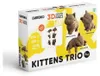 Cartonic 3D-Puzzle Kittens Trio, 3 chatons, kit 3D en Voir les images du produit 12