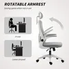 Vinsetto Bürostuhl Ergonomisch, Schreibtischstuhl mit Produktbild-Vorschau 9