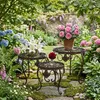 Pflanzhocker Tecla klein ca. 20 cm - Gartendekoration Produktbild-Vorschau 1