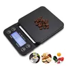 INF Digitale Küchenwaage / Kaffeewaage 3 kg/0.1 g Schwarz Produktbild-Vorschau 3