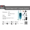 F2 Set Stand Up Paddle Board Ocean Sight Weiss 10,5 + Kajak Produktbild-Vorschau 7