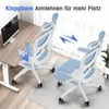 Hiazurm Bürostuhl, Schreibtischstuhl, bürostuhl ergonomisch Produktbild-Vorschau 8