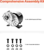 A product image showing a motor and assembly hardware with descriptive text. Produktbild-Vorschau