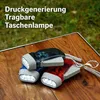 3 Stück Hand Kurbel LED Taschenlampe – Dynamo Taschenlampe, Produktbild-Vorschau 2