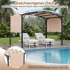 Pergola COSTWAY, gazebo 3 x 2,4 m con tetto scorrevole Anteprima dell’immagine prodotto 4