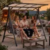 BEALIFE Hollywoodská hojdačka 3-miestna so strechou a Náhľad obrázku produktu 12