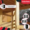 KOTARBAU® Cerniera per tapparella 400 mm 2 pz. con morsetto Anteprima dell’immagine prodotto 7