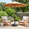 Sonnenschirmständer, 26 L/45 kg befüllbar mit Wasser oder Produktbild-Vorschau 2