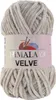 A ball of beige yarn with a label. Podgląd zdjęcia produktu