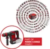 Einhell TP-DH 18/4 Li BL - Solo, SDS Plus, Czerwony, Silnik Podgląd zdjęcia produktu 3