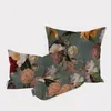 SCHÖNER LEBEN. Kissenhülle Samt Vintage Rosen Blumen mint Produktbild-Vorschau 2