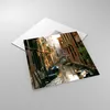 Bilder auf glas - Venedig Brücke Wasser Haus - 50x50cm - Produktbild-Vorschau 2