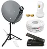 PremiumX Camping SAT Anlage 60cm Antenne Single LNB Kabel Produktbild-Vorschau 1