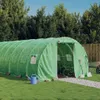 vidaXL Gewächshaus mit Stahlrahmen Grün 42 m² 14x3x2 m -  Produktbild-Vorschau 14