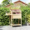 SUGIFT Hochbeet mit Frühbeetaufsatz 2-in-1, Pflanzkasten Produktbild-Vorschau 11
