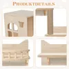 Katzen-Kletterwand mit Katzentreppe, Katzenhaus, Produktbild-Vorschau 4