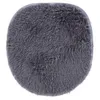 A fluffy gray toilet seat cover. Náhled obrázku produktu