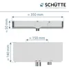 SCHÜTTE OCEAN sprchová baterie s termostatem, termostat, Náhled obrázku produktu 11