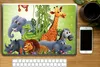 MuchoWow® Laptop Aufkleber Sticker Cover Dschungeltiere - Produktbild-Vorschau 2